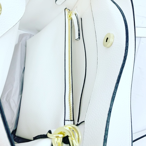 Steve Madden BLupita White Satchel Shoulder Bag - Picture 9 of 11